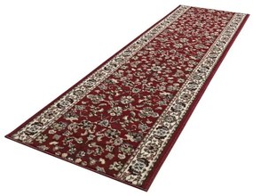 Hanse Home, Behúň Basic 102487, 80x200, červená, chodba / predsieň