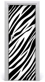 Fototapeta na dvere zebra pozadia 95x205 cm