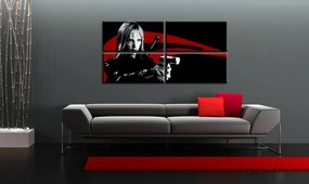 Ručne maľovaný POP Art obraz Kill Bill | rôzne rozmery