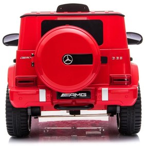 TRENDIE Elektrické autíčko Mercedes G63 AMG červené