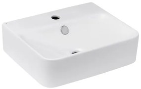 Umývadielko Glacera Bigio 44x36 cm otvor pre batériu uprostred BG4638, 1 ks
