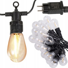 LED svetelná záhradná girlanda LUCENT, 20 m