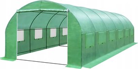 Veľký fóliovník na záhradu 4 x 6 m - 2,25 m výška