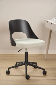 Kancelářská židle Lucy černá/béžová