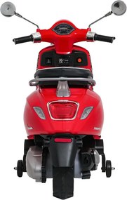 Elektrický skúter Vespa ROMA červený