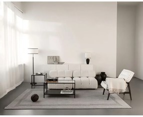 Sivý vlnený koberec 133x190 cm Morphic Rocca – Agnella