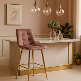 PROXIMA.store - Jedálenská barová stolička ARIEL FARBA: sivá