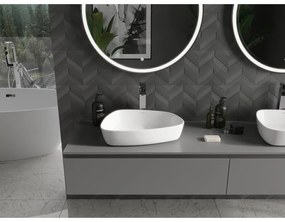 Mexen Ono, umývadlo na dosku z konglomerátu 51 x 39 cm, biela, 23045101