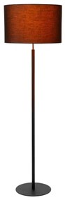Lucide 45709/81/30 - Stojacia lampa MAYA 1xE27/40W/230V čierna