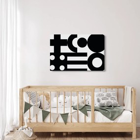 Obraz - Geometrická abstrakcia N⁰3 (90x60 cm)