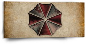Sablio Obraz Resident Evil Umbrella Corporation Vintage - 110x50 cm