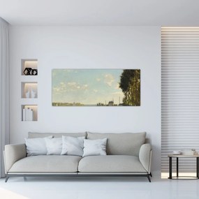 Obraz - Claude Monet, Argenteuil, reprodukcia (120x50 cm)