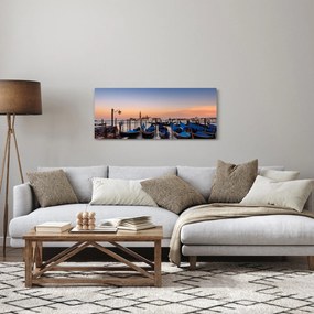 Obraz - talianska gondola (120x50 cm)