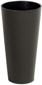 Prosperplast Kvetináč Tubus Slim kávový, varianta 20 cm
