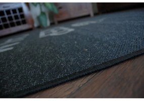 Kusový koberec Calm čierny 200x290cm