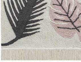 Lorena Canals, Ručne tkaný kusový koberec Tropical Pink, 140x200, viacfarebná, kancelária