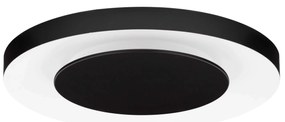 LED stmievateľné čierno-biele moderné stropné svietidlo Pada 60