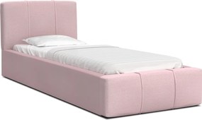 GM Detská čalúnená posteľ Fiona 90x200 - ružová