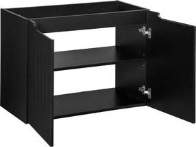 Comad Kúpeľňová skrinka pod umývadlo Nova Black 80 čierna