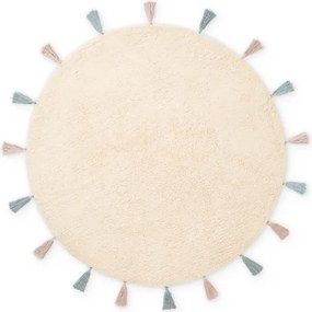 Koberec Hanse Home Snuggle Sunna krémový / viacfarebný kruh