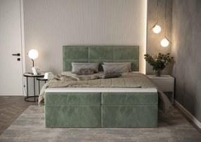 Moderná Kontinentálna posteľ GALAXY /boxspring - ÁNO + (70€),180x200