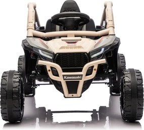 LEAN CARS Elektrické autíčko na batérie Kawasaki JS330 24V5Ah čierno-béžové