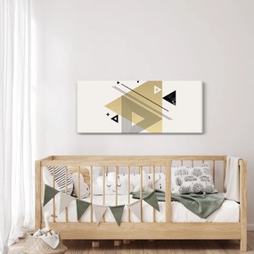 Obraz - Geometrické tvary N⁰4 (120x50 cm)