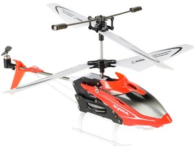 KIK Syma S5 RC diaľkovo ovládaný vrtuľník 3CH červený — gyroskop, pre začiatočníkov
