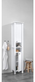 Livarno home Vysoká skrinka do kúpeľne Stockholm, biela  (850000278)