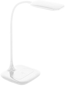 EGLO Stolná LED lampička v modernom štýle MASSÉRIA, biela