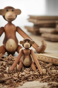 Kay Bojesen Drevená opička Monkey Small Teak Limba 20 cm