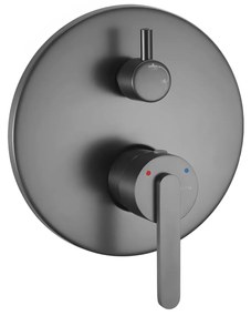 Rea Ontario, podomietková sprchová súprava s I-Box montážnym systémom, grafitová, REA-P5504