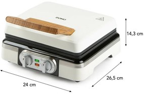 DOMO DO9280W vaflovač, matná biela