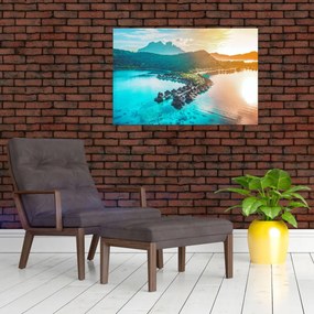 Obraz - Bora Bora (90x60 cm)