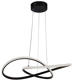 V-Tac LED Luster na lanku LED/20W/230V 3000K čierna 8012