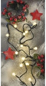 LED Vianočná vonkajšia reťaz 80xLED/13m IP44 teplá biela