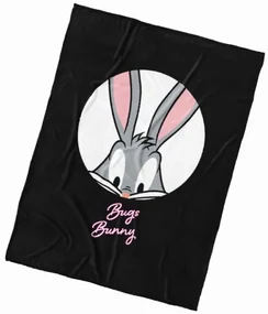 Mikroplyšová deka Bugs Bunny Black Art 150x200 cm