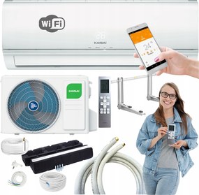 Klimatizátor Kaisai Eco 3,5 kW Wifi 2025 sada Samostatná Montáž Na Stenu