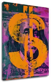 Obraz Money Benjamin na plátne | Akrylové detaily