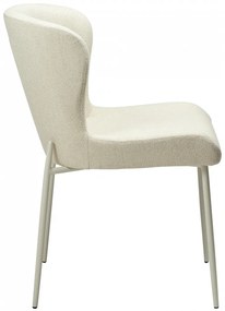 GLAM ČALÚNENÁ STOLIČKA bone/bone