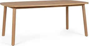 Záhradný jedálenský stôl z masívu akácie 99x183 cm Pablo – Bizzotto