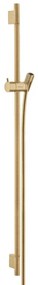Hansgrohe Unica, S Puro sprchová tyč 900 mm so sprchovou hadicou Isiflex 1600 mm, kartáčovaný bronz, HAN-28631140