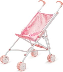 Baby Mix Detský skladací golfový kočík pre bábiky Tara ružová, 54 x 28 x 50 cm