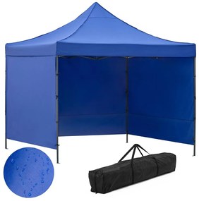 Nožnicový stan 3×3 m – námornícka modrá, záhradný a výstavný pavilón Springos GP0002