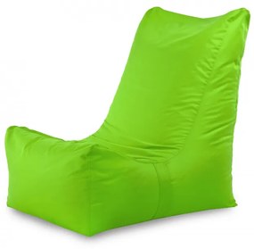 Moderné kreslo DISTINTO limetkové (OUTDOOR)
