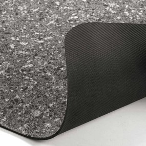 Antracitová kúpeľňová predložka 50x80 cm Granite – douceur d'intérieur