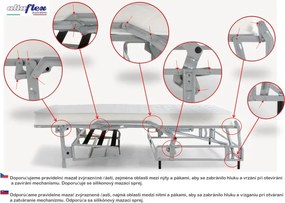 Rozkladacia pohovka na každodenné spanie TAVOLA, sivá (penelope 22), 140