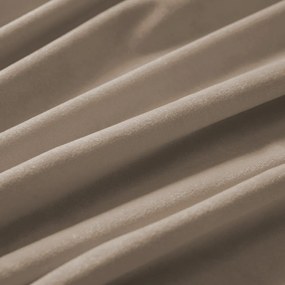 Biante Zamatový obdĺžnikový obrus Velvet Premium SVP-042 Béžovohnedý 140x180 cm