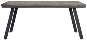 Jedálenský stôl s drevenou doskou Ceira - 180 * 90 * 78 cm