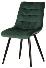 Jedálenská stolička Autronic 50x87 cm zelená látka CT-384 GRN4